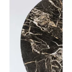 KARE Design Tische-Tisch Schickeria Marmor Schwarz O80Cm