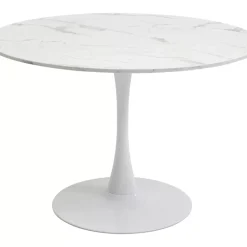 KARE Design Tische-Tisch Schickeria Marmor Weis O110Cm