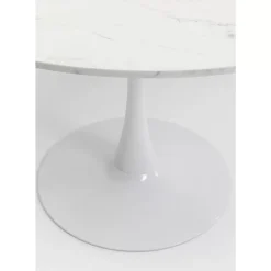 KARE Design Tische-Tisch Schickeria Marmor Weis O110Cm