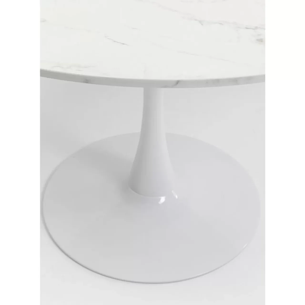 KARE Design Tische-Tisch Schickeria Marmor Weis O110Cm