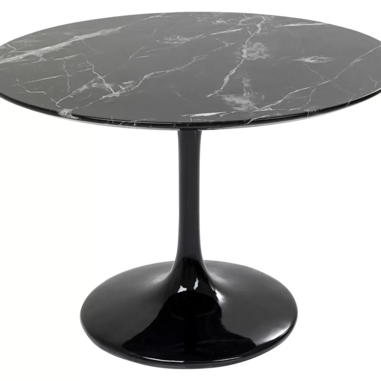 KARE Design Tische-Tisch Solo Marble Schwarz O110