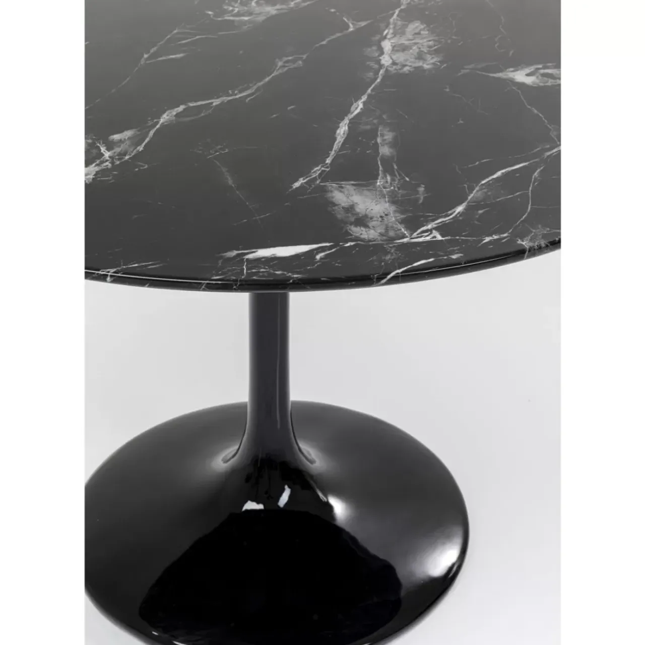 KARE Design Tische-Tisch Solo Marble Schwarz O110