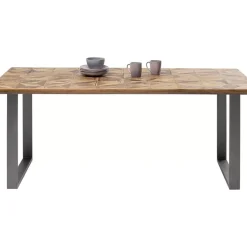 KARE Design Tische-Tisch Stars Rohstahl 180X90