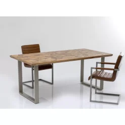 KARE Design Tische-Tisch Stars Silber 180X90