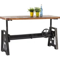 KARE Design Tische-Tisch Steamboat Econo Hohenverstellbar 160X80