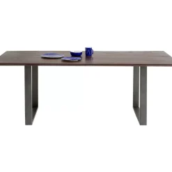 KARE Design Tische-Tisch Symphony Dunkel Rohstahl 200X100