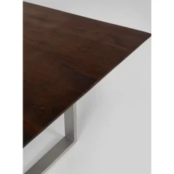 KARE Design Tische-Tisch Symphony Dunkel Silber 200X100