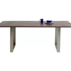 KARE Design Tische-Tisch Symphony Dunkel Silber 180X90