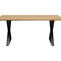 KARE Design Tische-Tisch Symphony Eiche Cross Schwarz 200X100Cm