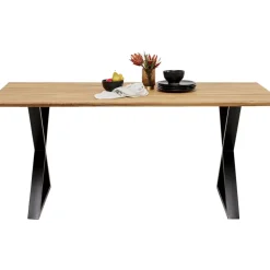 KARE Design Tische-Tisch Symphony Eiche Cross Schwarz 200X100Cm