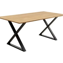 KARE Design Tische-Tisch Symphony Eiche Cross Schwarz 200X100Cm