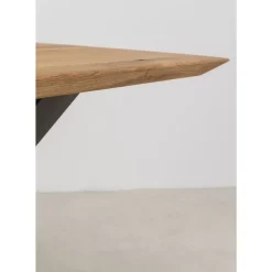 KARE Design Tische-Tisch Symphony Eiche Cross Schwarz 180X90Cm