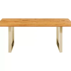 KARE Design Tische-Tisch Symphony Eiche Messing 200X100