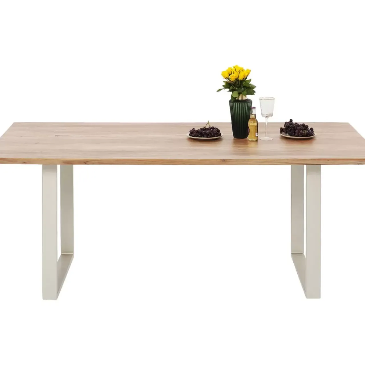 KARE Design Tische-Tisch Symphony Silber 200X100