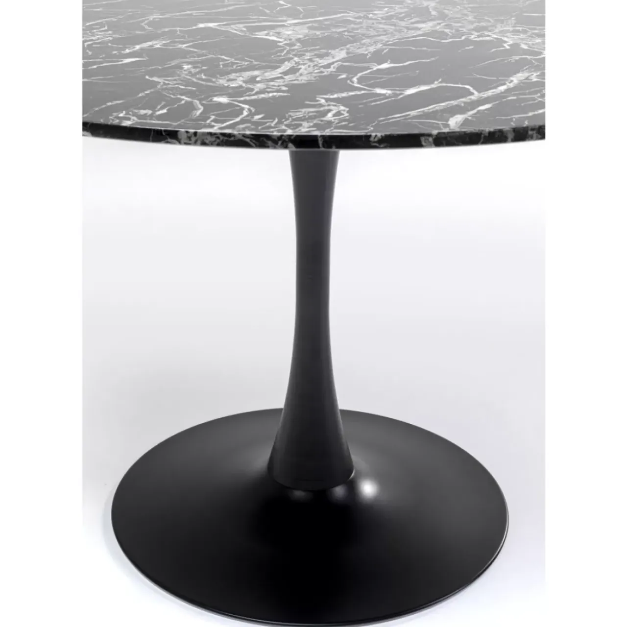 KARE Design Tische-Tisch Veneto Marmor Schwarz O110Cm