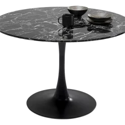 KARE Design Tische-Tisch Veneto Marmor Schwarz O110Cm