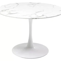 KARE Design Tische-Tisch Veneto Marmor Weis O110Cm