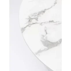 KARE Design Tische-Tisch Veneto Marmor Weis O110Cm