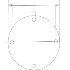 KARE Design Tische-Tischgestell Invitation Black O60Cm