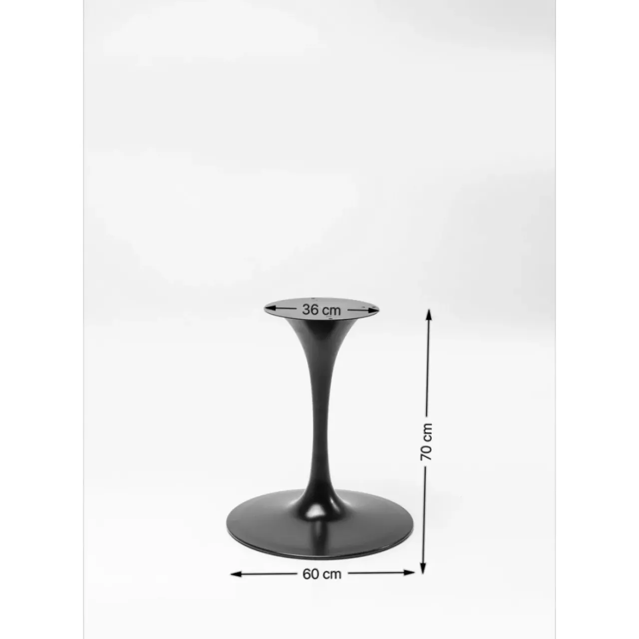 KARE Design Tische-Tischgestell Invitation Black O60Cm