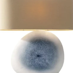 KARE Design Tischleuchten-Tischleuchte Agate Blau