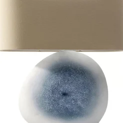 KARE Design Tischleuchten-Tischleuchte Agate Blau