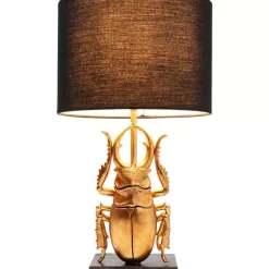 KARE Design Tischleuchten-Tischleuchte Animal Beetle Gold 42Cm