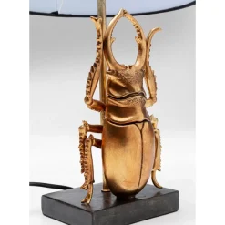 KARE Design Tischleuchten-Tischleuchte Animal Beetle Gold 42Cm