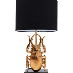 KARE Design Tischleuchten-Tischleuchte Animal Beetle Gold 42Cm