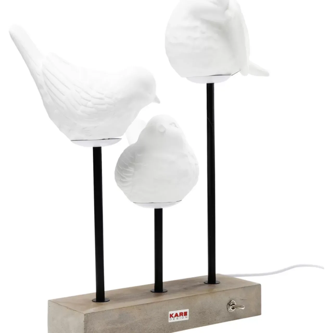 KARE Design Tischleuchten-Tischleuchte Animal Birds Led