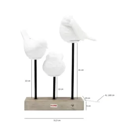KARE Design Tischleuchten-Tischleuchte Animal Birds Led