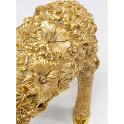 KARE Design Tischleuchten-Tischleuchte Animal Flower Sheep Gold 36Cm