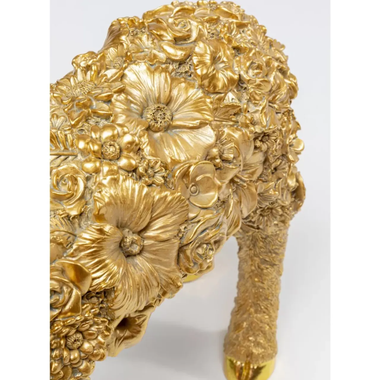 KARE Design Tischleuchten-Tischleuchte Animal Flower Sheep Gold 36Cm