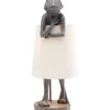 KARE Design Tischleuchten-Tischleuchte Animal Frog Grau