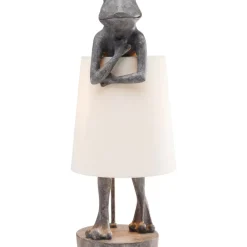 KARE Design Tischleuchten-Tischleuchte Animal Frog Grau