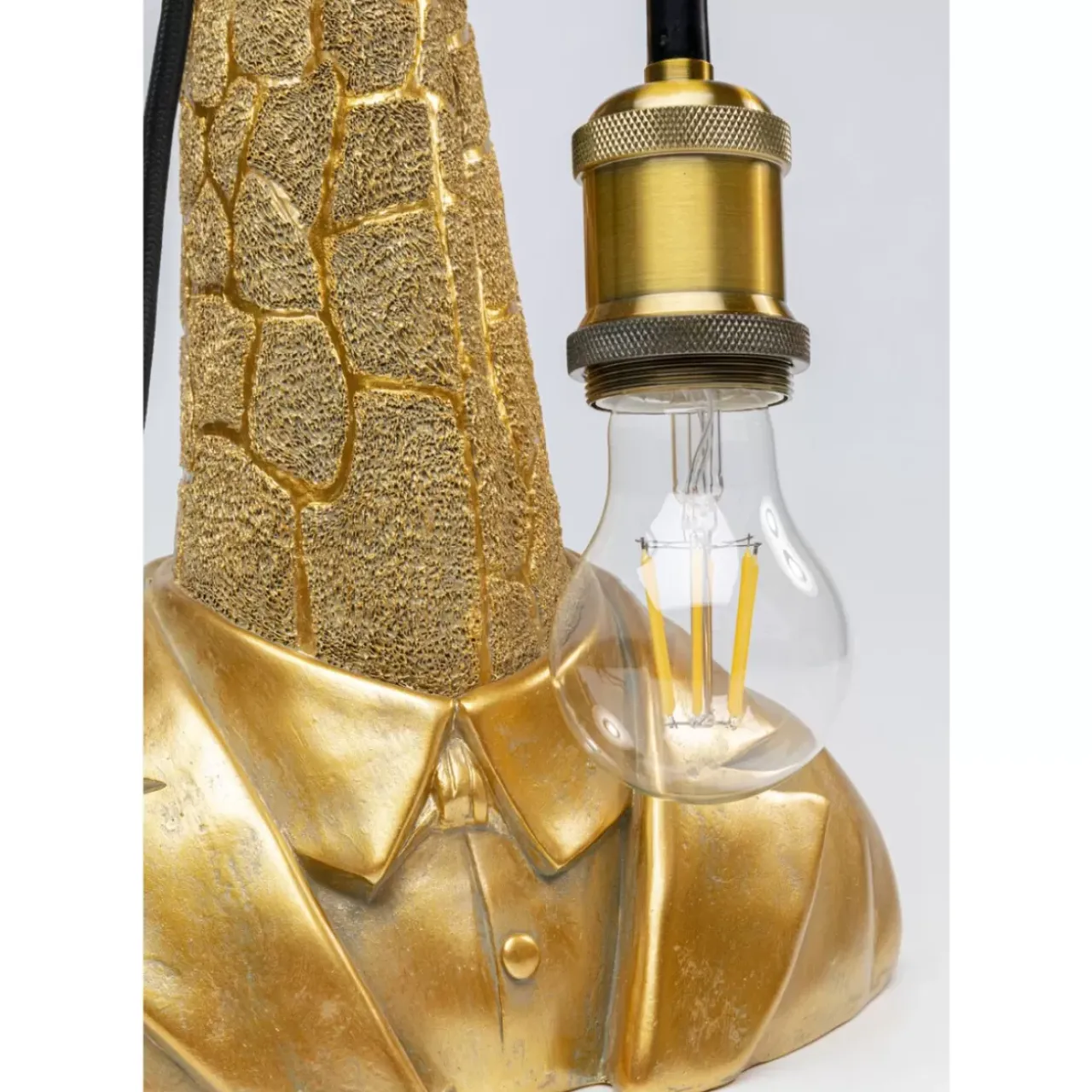 KARE Design Tischleuchten-Tischleuchte Animal Giraffe Gold 50Cm