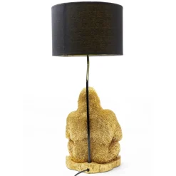 KARE Design Tischleuchten-Tischleuchte Animal Monkey Gorilla Gold