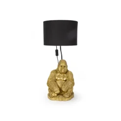 KARE Design Tischleuchten-Tischleuchte Animal Monkey Gorilla Gold