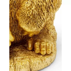 KARE Design Tischleuchten-Tischleuchte Animal Monkey Gorilla Gold
