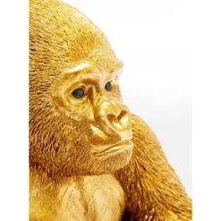 KARE Design Tischleuchten-Tischleuchte Animal Monkey Gorilla Gold