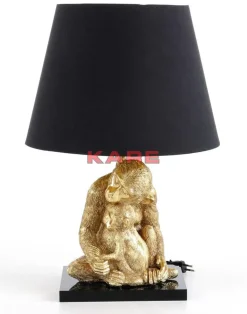 KARE Design Tischleuchten-Tischleuchte Animal Monkey Love Hug Gold 50Cm