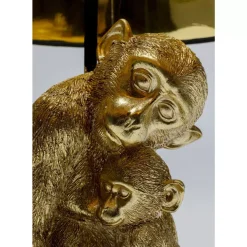 KARE Design Tischleuchten-Tischleuchte Animal Monkey Love Hug Gold 50Cm