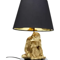 KARE Design Tischleuchten-Tischleuchte Animal Monkey Love Hug Gold 50Cm