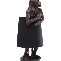 KARE Design Tischleuchten-Tischleuchte Animal Monkey Braun Schwarz