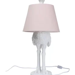 KARE Design Tischleuchten-Tischleuchte Animal Ostrich Weis 66Cm
