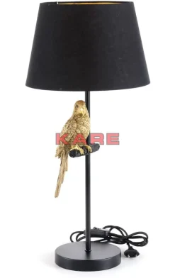 KARE Design Tischleuchten-Tischleuchte Animal Parrot Gold 56Cm