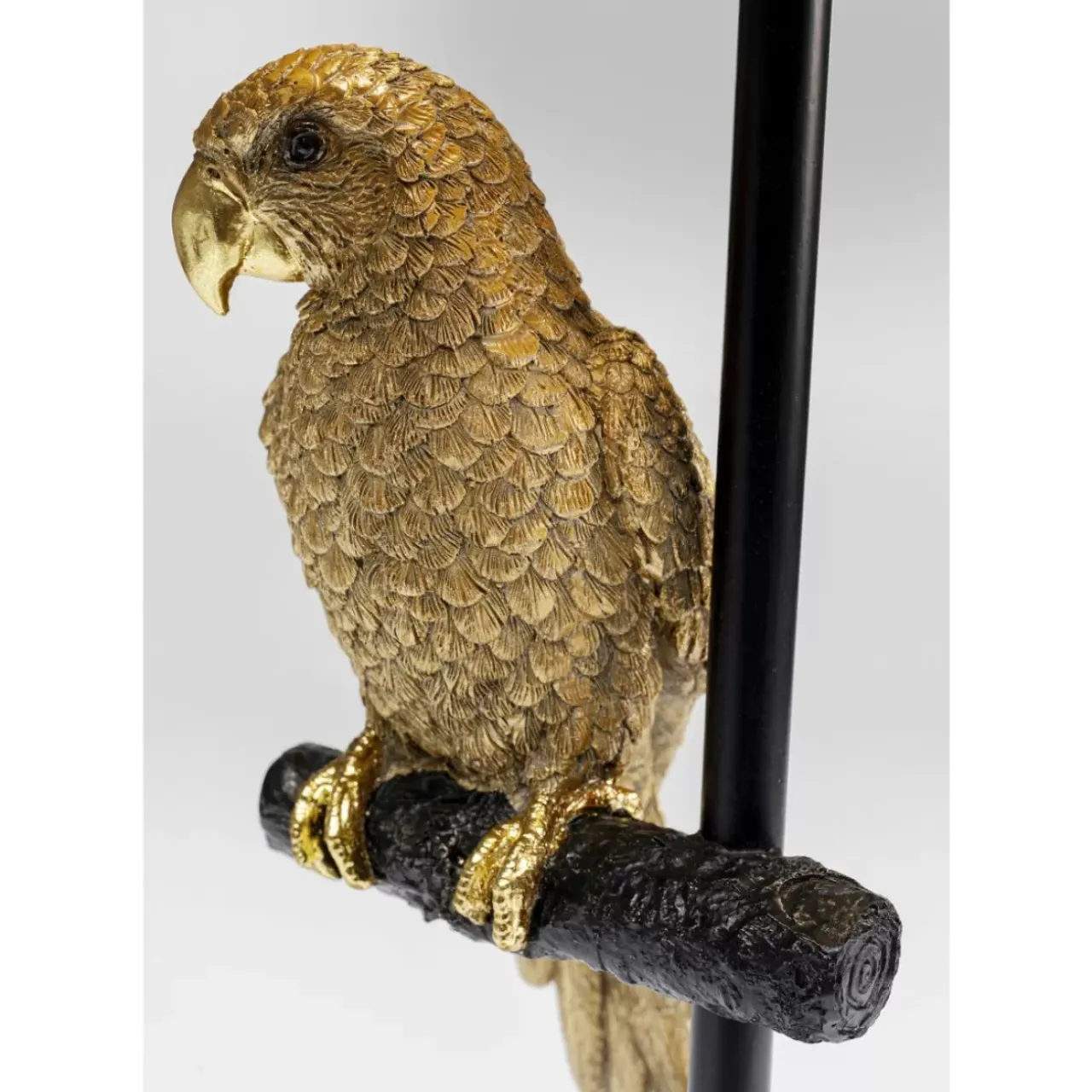KARE Design Tischleuchten-Tischleuchte Animal Parrot Gold 56Cm