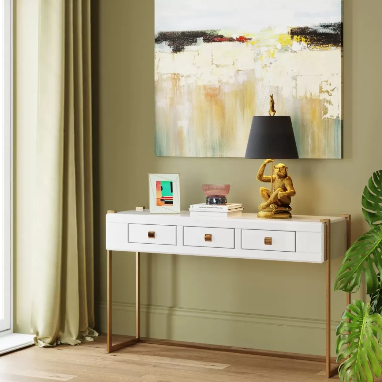 KARE Design Tischleuchten-Tischleuchte Animal Pole Dance 68Cm