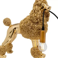 KARE Design Tischleuchten-Tischleuchte Animal Poodle Gold 32Cm
