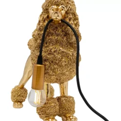 KARE Design Tischleuchten-Tischleuchte Animal Poodle Gold 32Cm